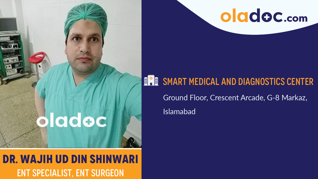 Practice location of Dr. Wajih Ud Din Shinwari